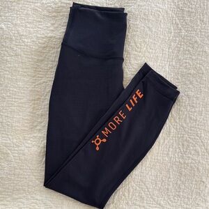 Lululemon Orangetheory Black Wunder Train Leggings